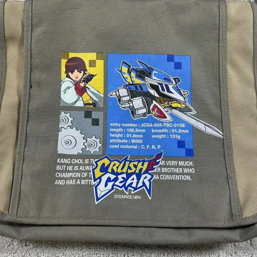 Crush Gear Turbo Anime Men's Bag
